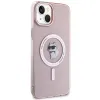 Karl Lagerfeld IML Choupette Back Cover Hülle mit MagSafe für Apple iPhone 15 Plus/14 Plus - Rosa 4