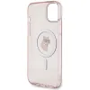 Karl Lagerfeld IML Choupette Back Cover Hülle mit MagSafe für Apple iPhone 15 Plus/14 Plus - Rosa 7