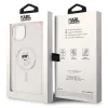 Karl Lagerfeld IML Choupette Back Cover Hülle mit MagSafe für Apple iPhone 15 Plus/14 Plus - Rosa 8