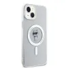 Karl Lagerfeld IML Choupette Back Cover Hülle mit MagSafe für Apple iPhone 15 Plus/14 Plus - Transparent 4