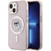 Karl Lagerfeld IML Choupette Back Cover Hülle mit MagSafe für Apple iPhone 15 - Rosa