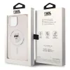 Karl Lagerfeld IML Choupette Back Cover Hülle mit MagSafe für Apple iPhone 15 - Rosa 8