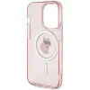 Karl Lagerfeld IML Choupette Back Cover Hülle mit MagSafe für Apple iPhone 15 Pro Max - Rosa 7