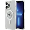 Karl Lagerfeld IML Choupette Back Cover Hülle mit MagSafe für Apple iPhone 15 Pro Max - Transparent