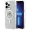 Karl Lagerfeld IML Choupette Back Cover Hülle mit MagSafe für Apple iPhone 15 Pro Max - Transparent