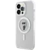 Karl Lagerfeld IML Ikonik Back Cover Hülle mit MagSafe für Apple iPhone 15 Pro Max - Transparent 2