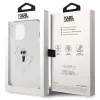 Karl Lagerfeld IML Ikonik Back Cover Hülle mit MagSafe für Apple iPhone 15 Pro Max - Transparent 8