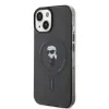 Karl Lagerfeld IML Ikonik Back Cover Hülle mit MagSafe für Apple iPhone 15 - Schwarz 2