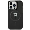 Karl Lagerfeld IML Ikonik Back Cover Hülle mit MagSafe für Apple iPhone 15 Pro Max - Schwarz 3
