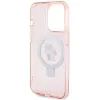 Karl Lagerfeld Ring Stand Karl & Choupette Hard Case Back Cover Hülle mit MagSafe für Apple iPhone 15 Pro Max - Rosa 7