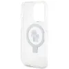 Karl Lagerfeld Ring Stand Karl & Choupette Hard Case Back Cover Hülle mit MagSafe für Apple iPhone 14 Pro - Weiß 7
