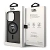 Karl Lagerfeld IML Ikonik Back Cover Hülle mit MagSafe für Apple iPhone 14 Pro - Schwarz 8