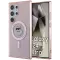 Karl Lagerfeld IML Choupette Back Cover Hülle mit MagSafe für Samsung Galaxy S24 Ultra - Rosa