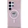 Karl Lagerfeld IML Choupette Back Cover Hülle mit MagSafe für Samsung Galaxy S24 Ultra - Rosa 3