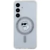 Karl Lagerfeld IML Choupette Back Cover Hülle mit MagSafe für Samsung Galaxy S24 - Transparent 2