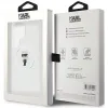 Karl Lagerfeld IML Ikonik Back Cover Hülle mit MagSafe für Samsung Galaxy S24 Ultra - Transparent 7