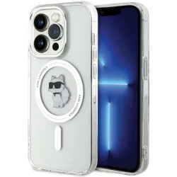 Karl Lagerfeld IML Choupette Back Cover Hülle mit MagSafe für Apple iPhone 14 Pro - Transparent