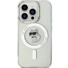 Karl Lagerfeld IML Choupette Back Cover Hülle mit MagSafe für Apple iPhone 14 Pro Max - Transparent 3