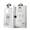 Karl Lagerfeld Liquid Glitter Choupette Head Back Cover Hülle mit MagSafe für Apple iPhone 15 Plus/14 Plus - Transparent 7