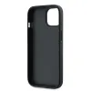 Karl Lagerfeld Diagonal Quilted Script Back Cover Hülle für Apple iPhone 14 - Schwarz 7