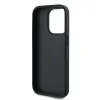 Karl Lagerfeld Diagonal Quilted Script Back Cover Hülle für Apple iPhone 15 Pro - Schwarz 7