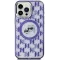 Karl Lagerfeld IML Monogram Karl & Choupette Head Back Cover Hülle mit MagSafe für Apple iPhone 15 - Lila