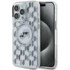 Karl Lagerfeld IML Monogram Karl & Choupette Head Back Cover Hülle mit MagSafe für Apple iPhone 15 Pro Max - Transparent