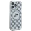 Karl Lagerfeld IML Monogram Karl & Choupette Head Back Cover Hülle mit MagSafe für Apple iPhone 15 Pro Max - Transparent 4