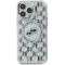 Karl Lagerfeld IML Monogram Karl & Choupette Head Back Cover Hülle mit MagSafe für Apple iPhone 16 Pro Max - Transparent