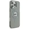 Karl Lagerfeld IML Metal Karl Head Back Cover Hülle mit MagSafe für Apple iPhone 16 Pro - Schwarz 4
