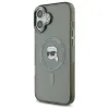Karl Lagerfeld IML Metal Karl Head Back Cover Hülle mit MagSafe für Apple iPhone 16 - Schwarz 2