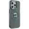 Karl Lagerfeld IML Metal Karl Head Back Cover Hülle mit MagSafe für Apple iPhone 15 Pro - Schwarz