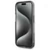Karl Lagerfeld IML Metal Karl Head Back Cover Hülle mit MagSafe für Apple iPhone 15 Pro - Schwarz 2