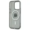 Karl Lagerfeld IML Metal Karl Head Back Cover Hülle mit MagSafe für Apple iPhone 15 Pro Max - Schwarz 5