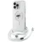 Karl Lagerfeld IML Choupette Head & Cord Back Cover Hülle mit MagSafe für Apple iPhone 16 Pro - Transparent