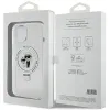 Karl Lagerfeld Ring Stand Karl & Choupette Hard Case Back Cover Hülle mit MagSafe für Apple iPhone 15 Plus/14 Plus - Weiß 8