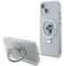 Karl Lagerfeld Ring Stand Karl & Choupette Hard Case Back Cover Hülle mit MagSafe für Apple iPhone 15 - Weiß