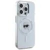 Karl Lagerfeld IML Metal Karl Head Back Cover Hülle mit MagSafe für Apple iPhone 15 Pro Max - Weiß 4