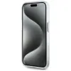 Karl Lagerfeld IML Metal Karl Head Back Cover Hülle mit MagSafe für Apple iPhone 15 Pro Max - Weiß 5