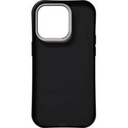 Nudient Form Back Cover Hülle für Apple iPhone 14 Pro - Transparent/Schwarz