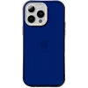 Nudient Form Back Cover Hülle für Apple iPhone 14 Pro Max - Transparent/Blau
