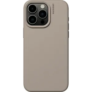 Nudient Base Back Cover Hülle für Apple iPhone 15 Pro Max - Stone Beige