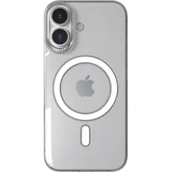 Nudient Thin Precise Back Cover Hülle mit MagSafe für Apple iPhone 16 - Transparent