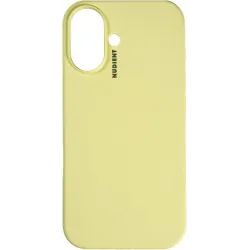 Nudient Base Back Cover Hülle für Apple iPhone 16 Plus - Pale Yellow