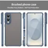 Phonesta AirFrost Back Cover Hülle für Samsung Galaxy S25 Edge - Matt Blau 1
