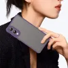 Phonesta AirFrost Back Cover Hülle für Samsung Galaxy S25 Edge - Matt Lila 9