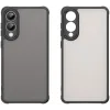 Phonesta AirFrost Back Cover Hülle für Samsung Galaxy S25 Edge - Mattschwarz 2