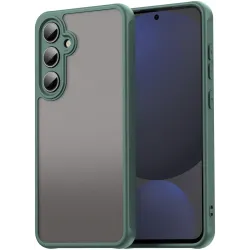 Phonesta AirFrost Back Cover Hülle für Samsung Galaxy S24 FE - Matt Grün