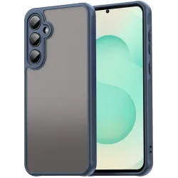 Phonesta AirFrost Back Cover Hülle für Samsung Galaxy S25 Plus/S24 Plus - Matt Blau