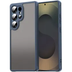 Phonesta AirFrost Back Cover Hülle für Samsung Galaxy S25 Ultra - Matt Blau